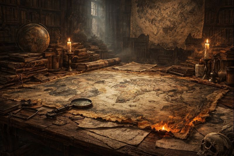 Fake Historical Maps Review: Buried Cities and Rewritten Ages